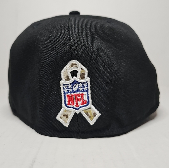 Seattle Seahawks New Era 2021 Salute To Service Low Profile 59FIFTY Hat 7-3/8 - Picture 4 of 6